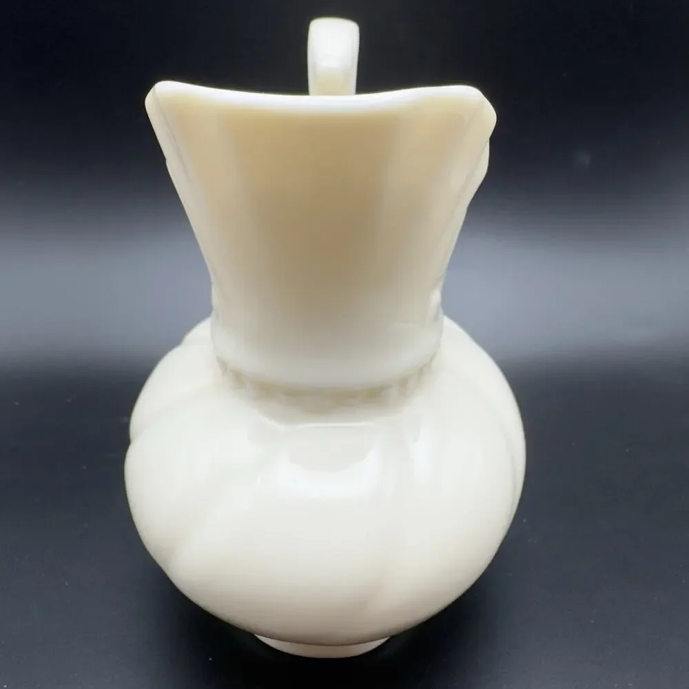 Vintage Lenox Porcelain Creamer Syrup Server Colonial Collection Blue Mark 5